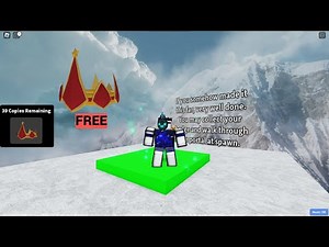 Ultimate Obby (UGC LIMITED FREE) The ultimate Crown ITEM