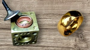 26K views · 246 reactions | New design copper ring making 2025 ! How to make a copper ring jewelry | Swapan Goldsmith | Facebook