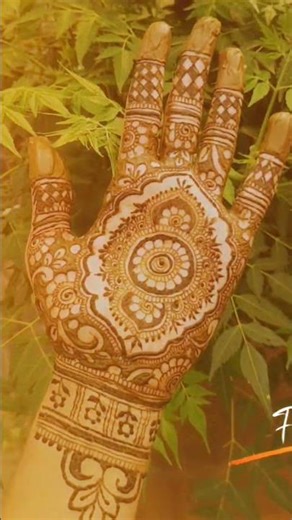 beautiful mehandi design 😘 step by step