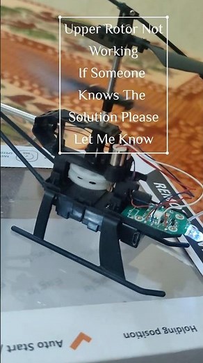 Help Needed! RC Helicopter Won’t Lift Off 😢