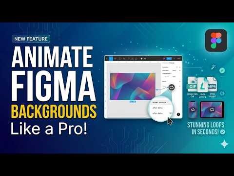 How to Make an Animated Background in Figma | Stunning Motion Design Tricks