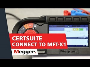 CertSuite connect to MFT-X1