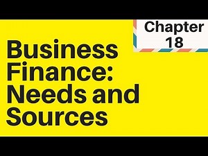 5.1 Business finance needs and sources IGCSE business studies
