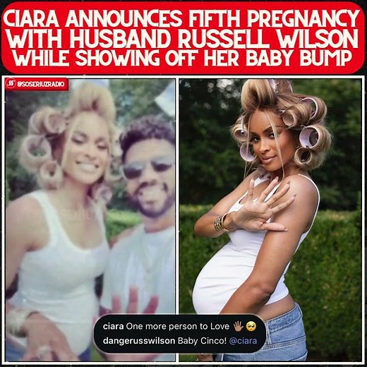 Wait, Ciara is pregnant AGAIN?! #russellwilson