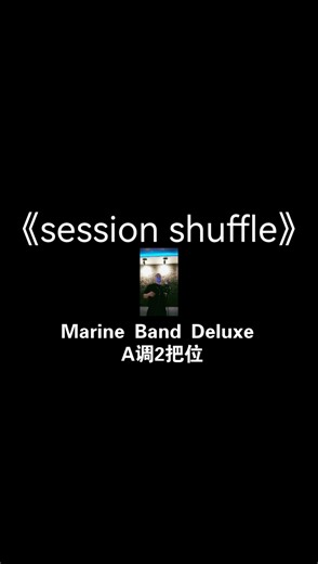【蓝调口琴/A调2把位】session shuffle（cover Steve baker）