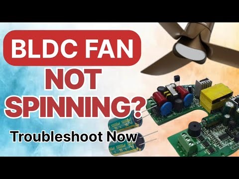 #BLDC Fan Not Working: Common Problems and #Quick Fixes.Restoring Faulty Brushless DC Motor Fan#diy