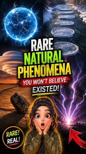 7 Rare Natural Phenomena You Won't Believe Actually Exist 🌍🤯 #shorts #facts #nature #rare #viral