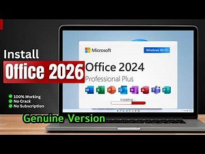 Download And Install Microsoft @OFFICE 2024 | Works On Windows 11 & 10 (Official Method)✅