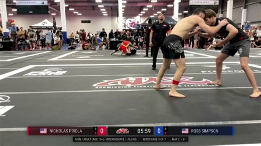 Nicholas Priola vs Ross Simpson 2026 ADCC Phoenix Open