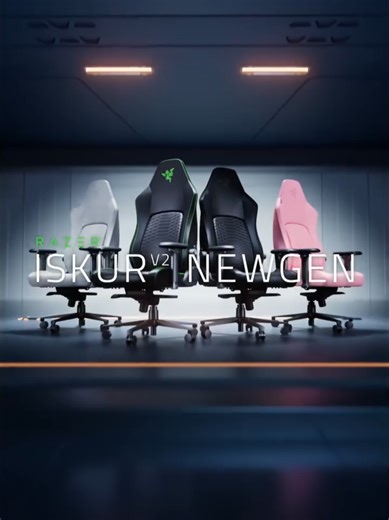 Cooler seating. Better posture. Longer sessions.Razer Iskur V2 NewGen with breathable materials and HyperFlex™ Lumbar Support for adaptive, all-day comfort. . . . #razer #iskur #gaming #pc #esports