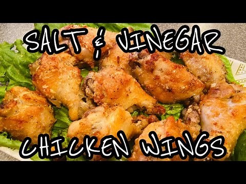 SALT & VINEGAR CHICKEN WINGS *AIR FRIED IN THE NINJA FOODI