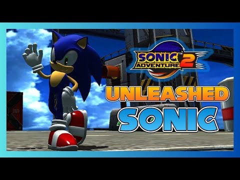 Unleashed Sonic dans SA2