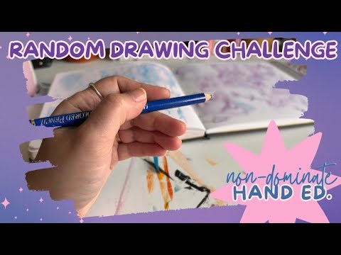 Random Drawing Challenge: NON-DOMINATE HAND EDITION