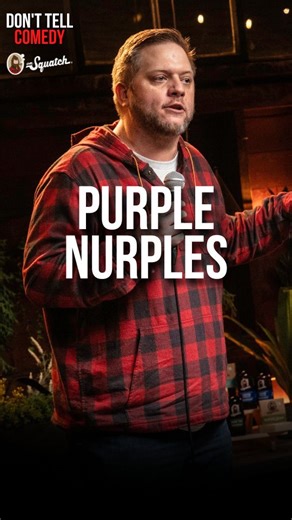 "Purple Nurples" 🎤: Derrick Stroup Your soap is a joke! Upgrade your personal care with Dr. Squatch #donttellcomedy #derrickstroup #standup #comedy #comedyreels #90s #90skids #childhood | Don't Tell Comedy