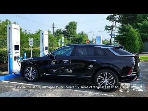Cadillac Lyriq DC Fast Charge Test: Short of expectations