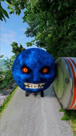 Mine craft car & Moon car & Goose car vs Hydraulic CrushBeamNG.drive