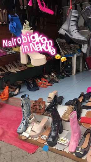 Trendy Shoes at Nairobi Gikomba Market and Nakuru - Shop Now!