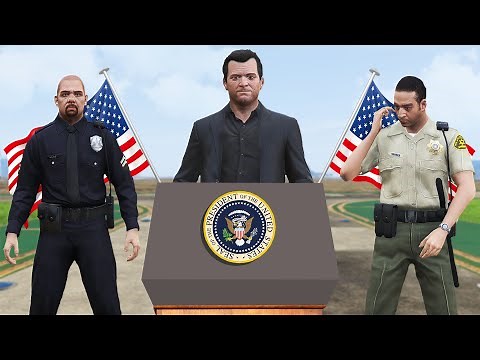 Playing As THE PRESIDENT In GTA 5!
