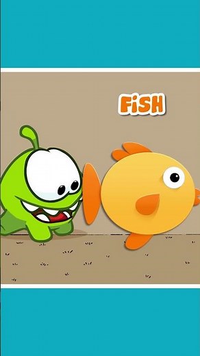 Where Do Fish Lives #shorts #youtubeshorts #omnomcartoon #omnom #cartoon #cuttherope