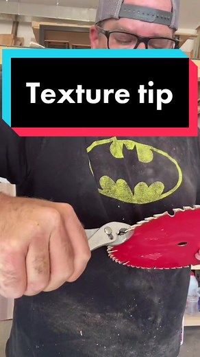 Quickly give wood a rough texture #woodworking #tipsandtricks #protip #woodtok #diy #texture