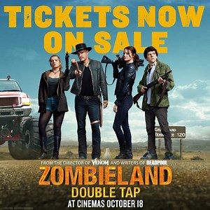 The 10-year wait is almost over. See the gang reunite in #Zombieland Double Tap At Cinemas Friday Tickets >>> https://www.zombielandtickets.co.uk/ | Sony Pictures