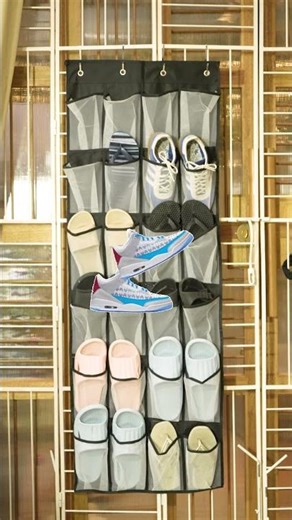 Hidden Storage Hack! Hanging Over The Door Organizer Review | Small Room Solution