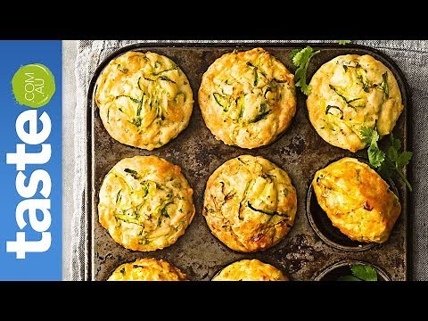 Zucchini slice muffins | taste.com.au
