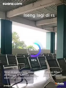 423K views · 1K reactions | Iseng Pakai Filter AI Manga di Koridor Rumah Sakit, Hasilnya Malah Bikin Merinding Booming di TikTok, filter AI Manga menjadi tren baru di media sosial. Terbaru, seorang netizen iseng menggunakan filter AI Manga ini di koridor rumah sakit. Mengejutkan, hasil filter ini justru membuat netizen merinding. | Suaradotcom | Facebook