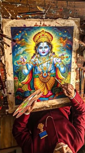 Who created the first image of God in the world? Ravi Verma