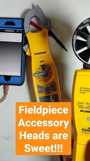 Using Fieldpiece Accessory Heads with my Fieldpiece sc680 digital multimeter Cheap Tools for HVAC