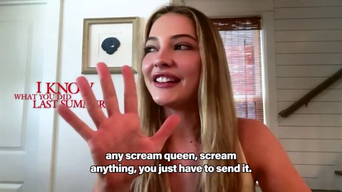 Madelyn Cline Delivers An Amazing Scream In 'I Know What You Did Last Summer,' And It Was Harder To Pull Off Than You Might Think