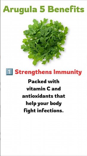 Arugula – 5 Powerful Benefits 🥗 Boost Immunity & Energy Fast!
