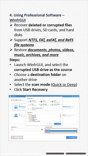 Can you recover files from a corrupted USB? 💾 #usb #corrupt