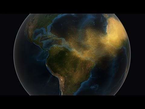 NASA | Satellite Tracks Saharan Dust to Amazon in 3-D