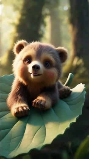 Adorable Baby Bear Cub Moments | Cute Animal Short