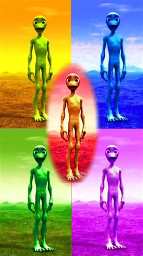Funny Aliyan Dance Chellenge /Dame Tu Cosita # shorts #aliendance #funny #chellenge