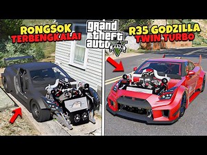 Aku Menemukan Mobil Langka JDM Spek Twin Turbo Yang Sudah Terbengkalai - GTA 5 MOD