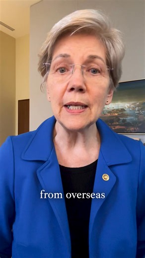 13K views · 927 reactions | Donald Trump’s massive new tariffs mean higher prices and more chaos at the expense of American families—just to help pay for tax handouts to billionaires and big corporations. Let me explain: | U.S. Senator Elizabeth Warren | Facebook