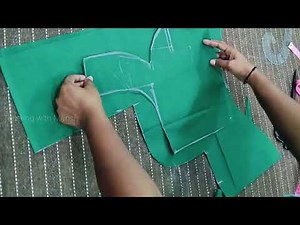 Princess Cut Blouse Cutting and Stitching | Step-by-Step Guide |Blouse Back Neck Design | Full hands
