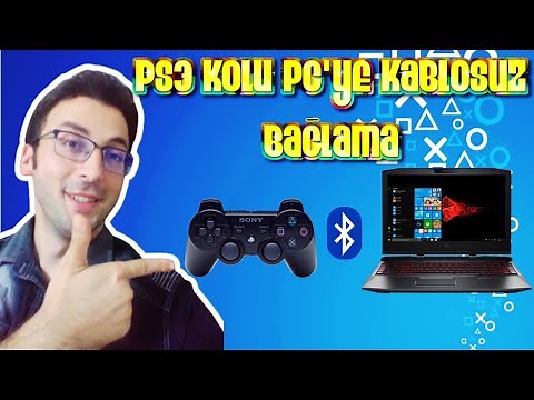 PS3 KOLU PC'YE KABLOSUZ NASIL BAĞLANIR REHBERİ - HOW TO USE PS3 CONTROLLER WIRELESS ON PC
