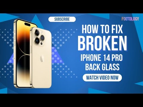 🔧 iPhone 14 Pro Back Glass Replacement | Step-by-Step Repair Tutorial
