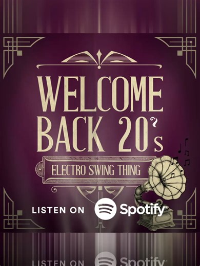 Playlist: Welcome Back 20s 🕺🎶🎩 Ready to dive into the wild vibe of the 1920s? 🎷✨ Discover Welcome Back 20s — a high-energy Electro Swing playlist packed with fresh remixes and modern takes on classic swing. 👉 Listen on Spotify Here: https://open.spotify.com/playlist/3l0Xy4FbAsjl42mWIfzDyb 🎧 Over 6 hours of music, perfect for Gatsby-style and Roaring 20s parties, featuring tracks by Parov Stelar, Caravan Palace, Wolfgang Lohr, and more. 👒 Dress vintage, turn it up, and dance your way into 