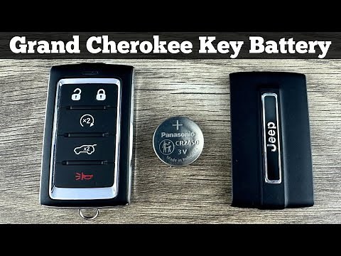 How To Replace 2022 - 2024 Jeep Grand Cherokee Key Fob Battery - Change Replacement Remote Batteries