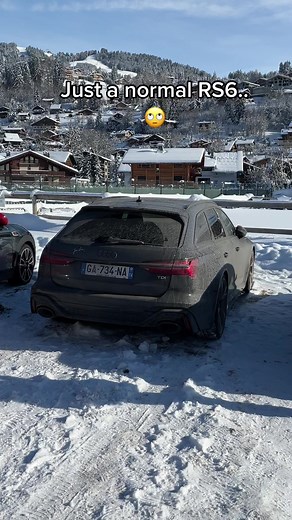 Modified Audi RS6 at Megeve | Luxury Supercar Showcase