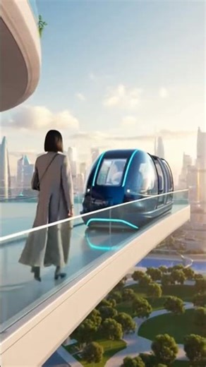Glimpse the futuristic life of 2055 #LifeIn2055#FutureTech#DailyLife2055#ScienceAdvances#SmartLiving