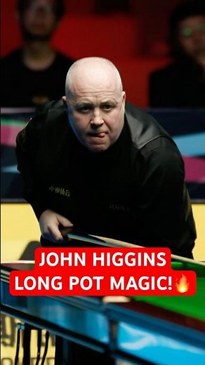 John Higgins Amazing Long Pots! 🎯 | International Championship Snooker 2025 Finals #snooker