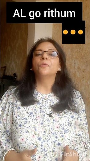 Algorithm Pronunciation | Monika Rai