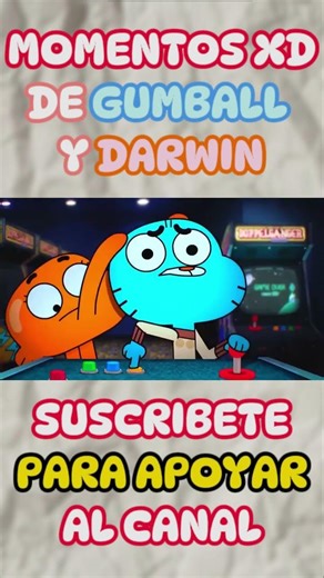 Momentos XD Gumball y Darwin🤣 #shorts #gumball #momentosxddegumball #xd #humor #momentosxd