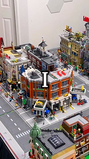 Destroying my LEGO City #lego #legocity #new #renovate #hobby #diy #legotiktok