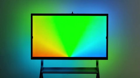 bedee TV LED Backlight with Camera for 55-60" TV, 12.84ft RGB+IC TV Backlight Sync to Screen & Music, Color Change Light with App Control, Remote…